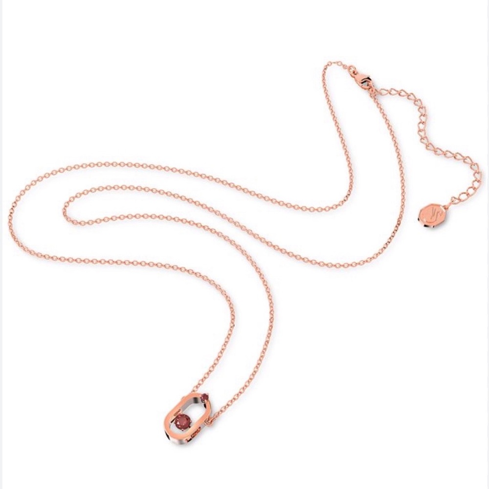 Swarovski 💥BNIB💥 “Sparkling Dance" Necklace in Rose Gold ~ SOLD OUT EVERYWHERE - Picture 5 of 8
